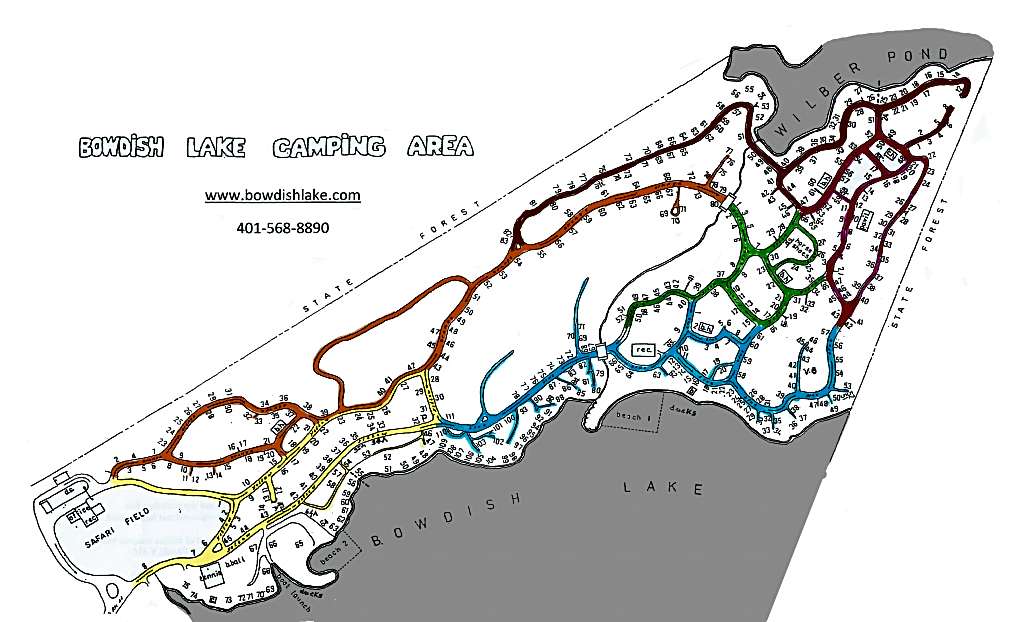 Bowdish Lake Camping Area