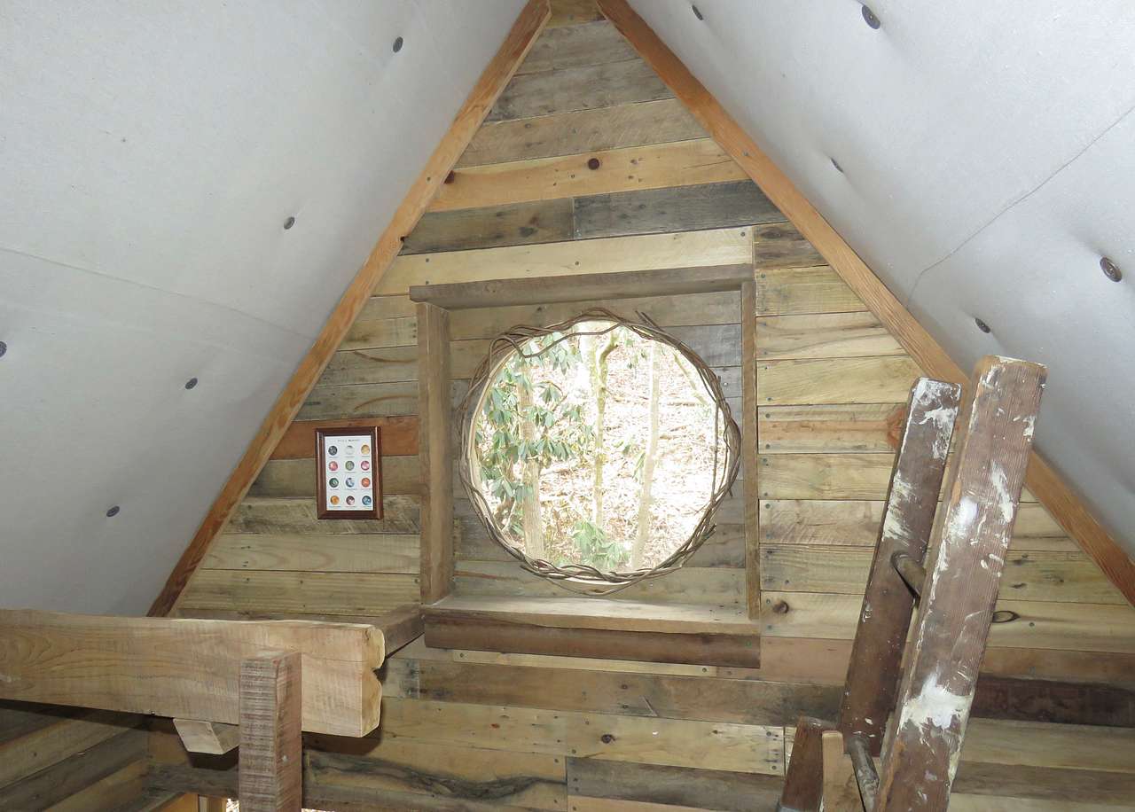 View from the sleeping loft