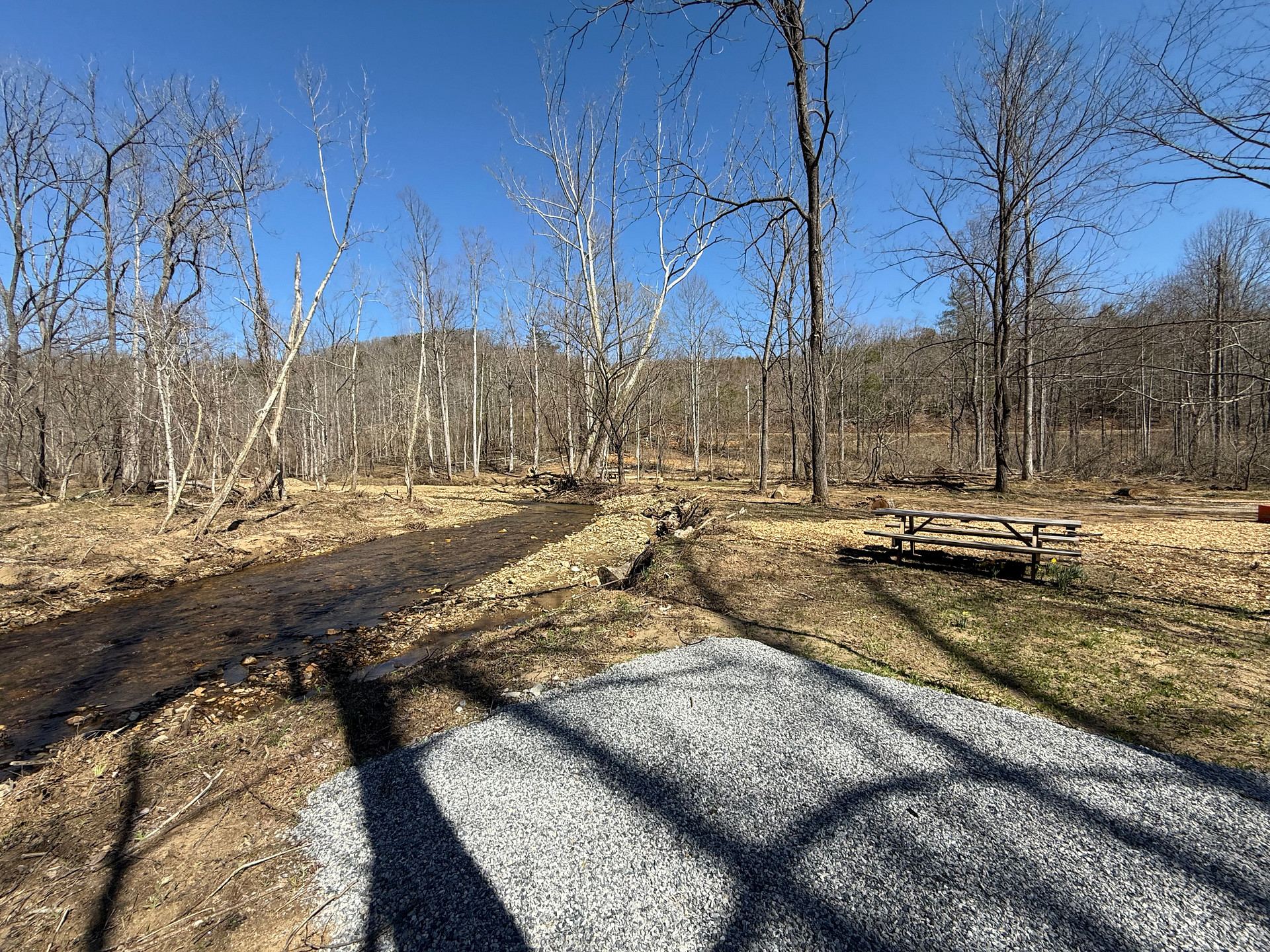 Reconstructed sites After Helene!