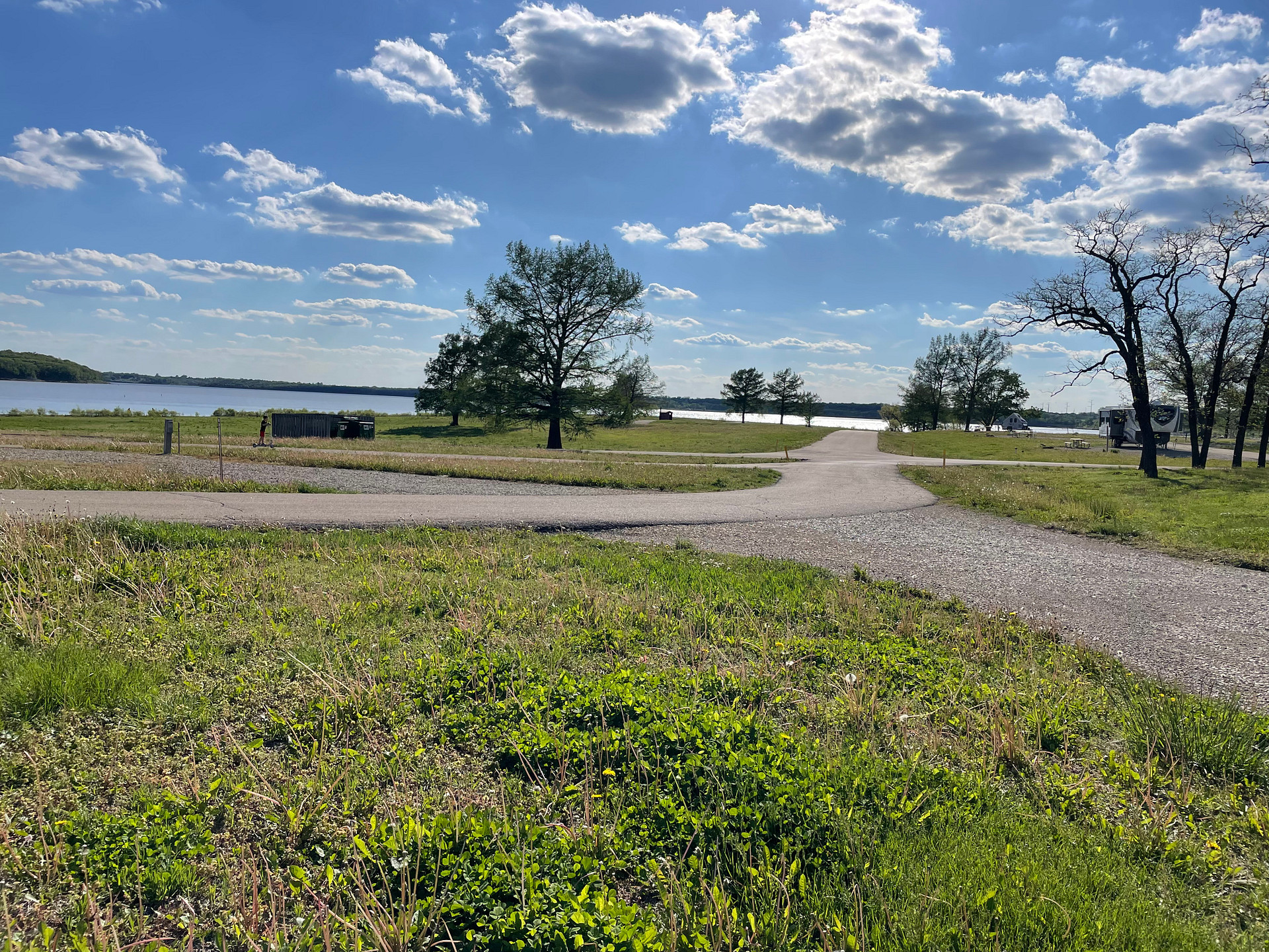 View from campsite 