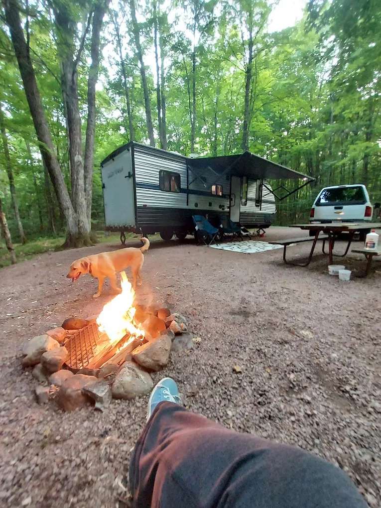 Jack Lake Campground Langlade County Park