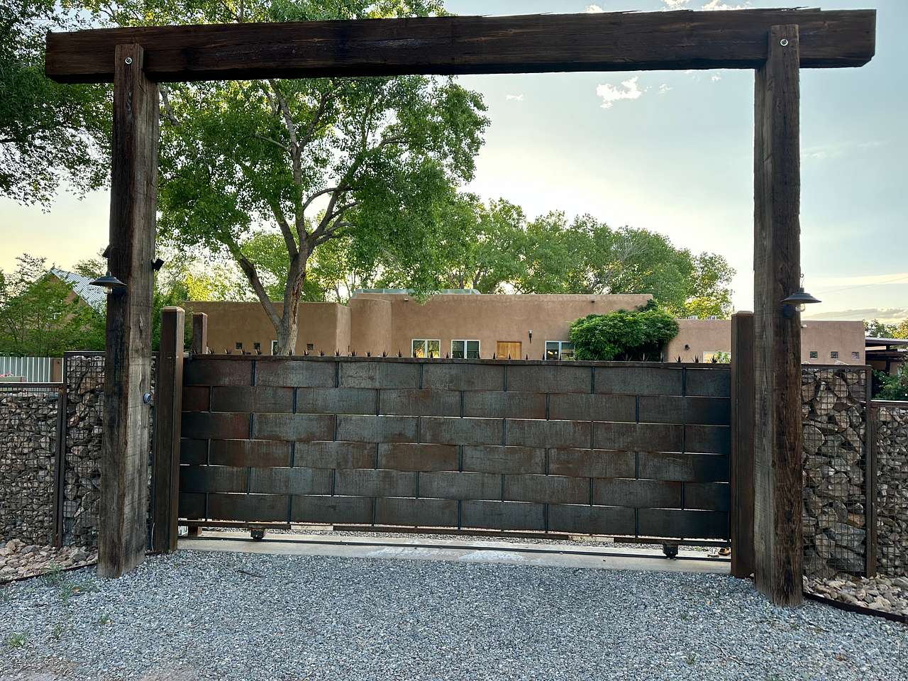 Front gate