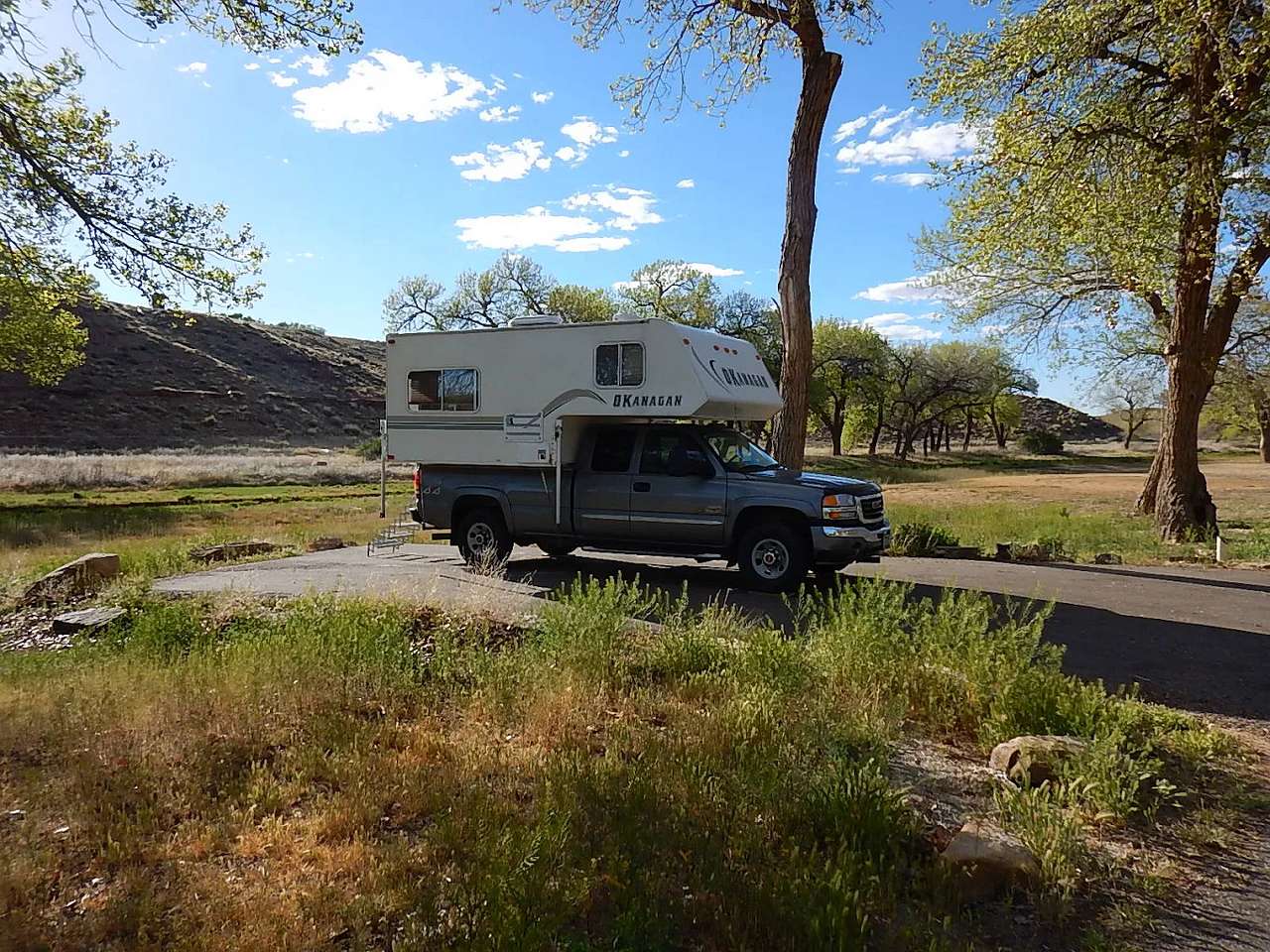 Tséyi' Diné Heritage Area - Cottonwood Campground at Canyon De Chelly