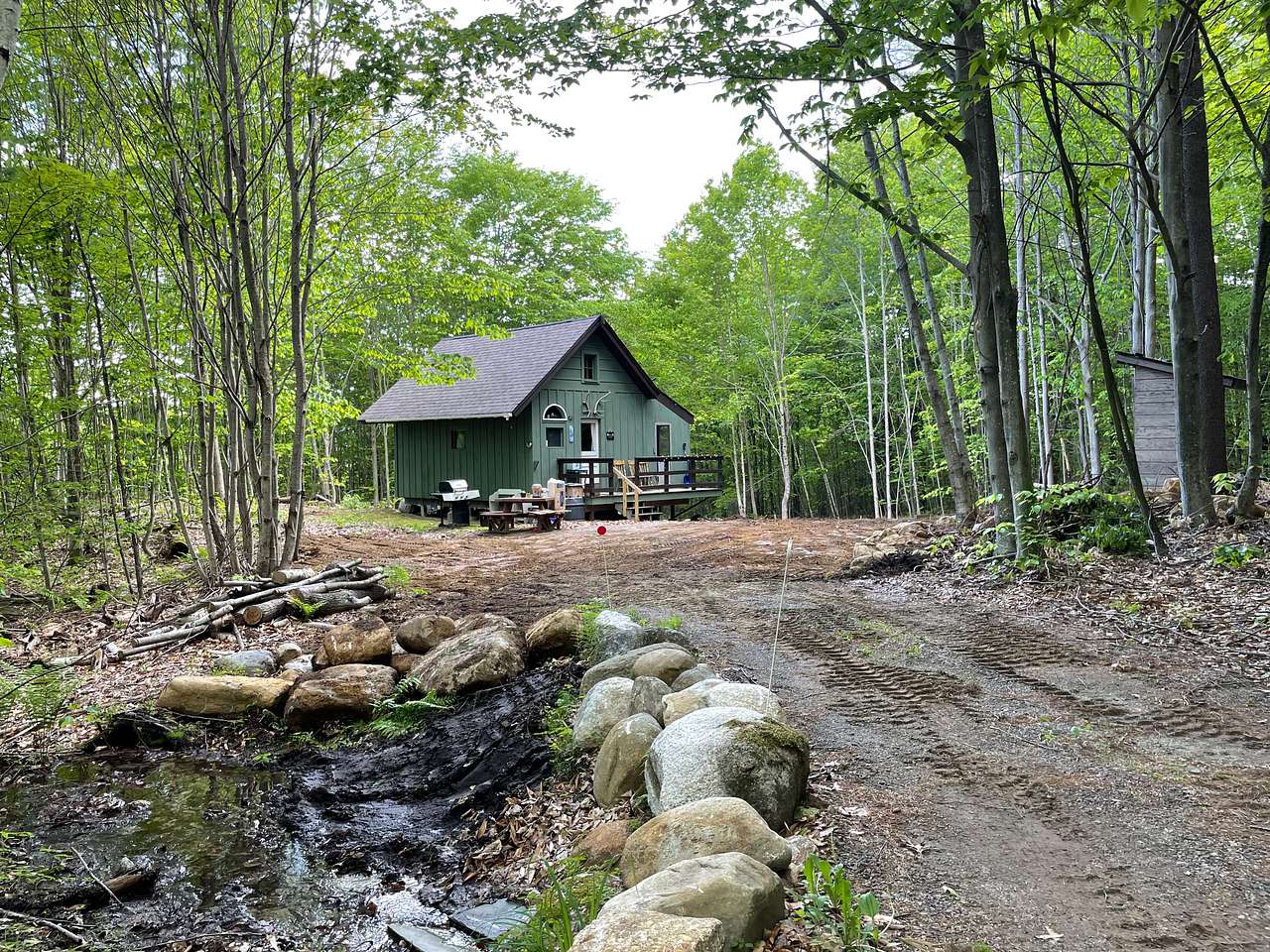 Unplugged, No electricity, no wifi.