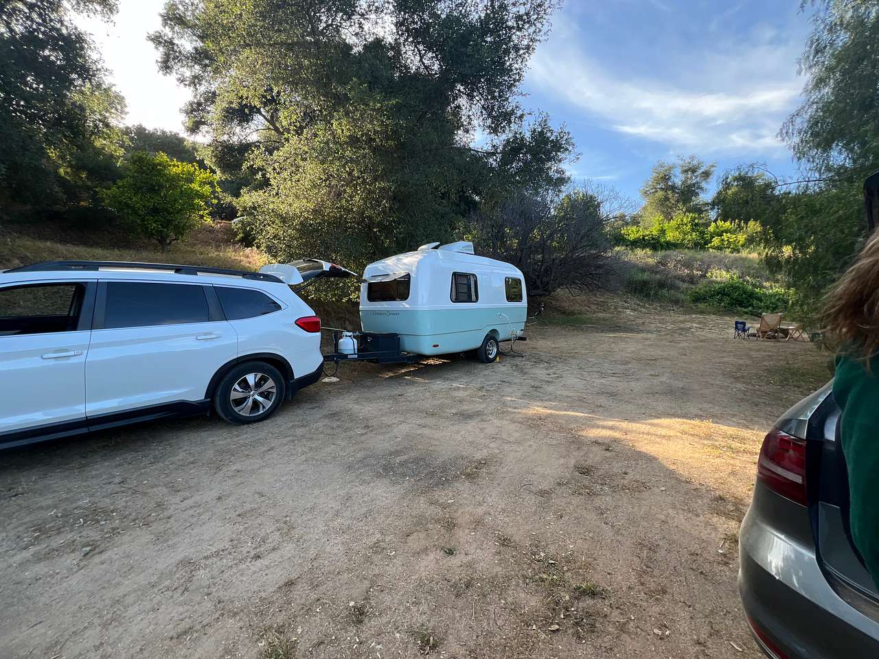 Campsite with Trailer hookups