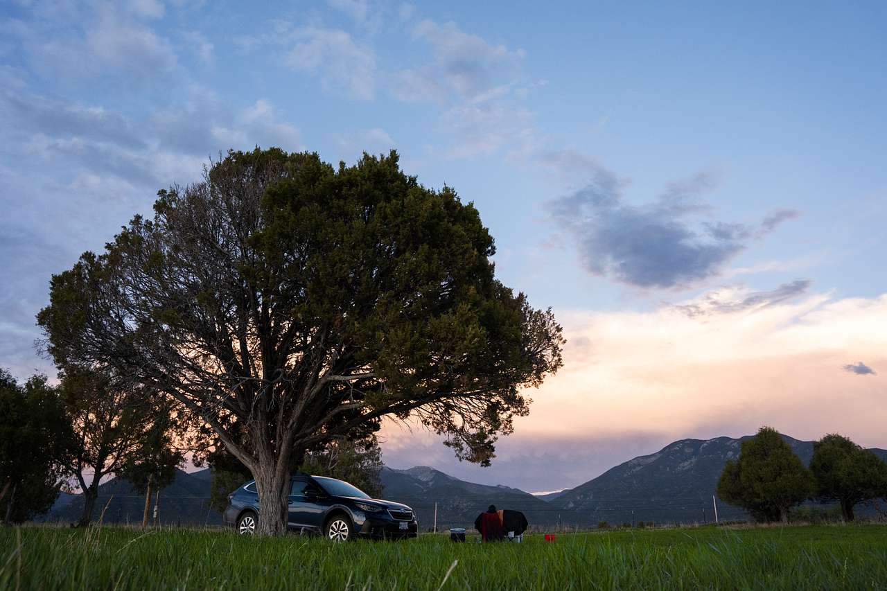 Pretty sunset at Bonsai camp