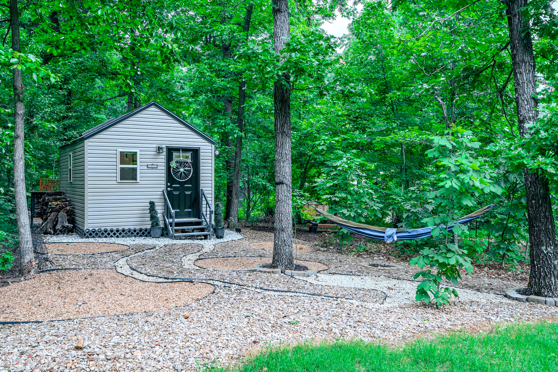 Biker’s Haven: Cozy Tiny Home