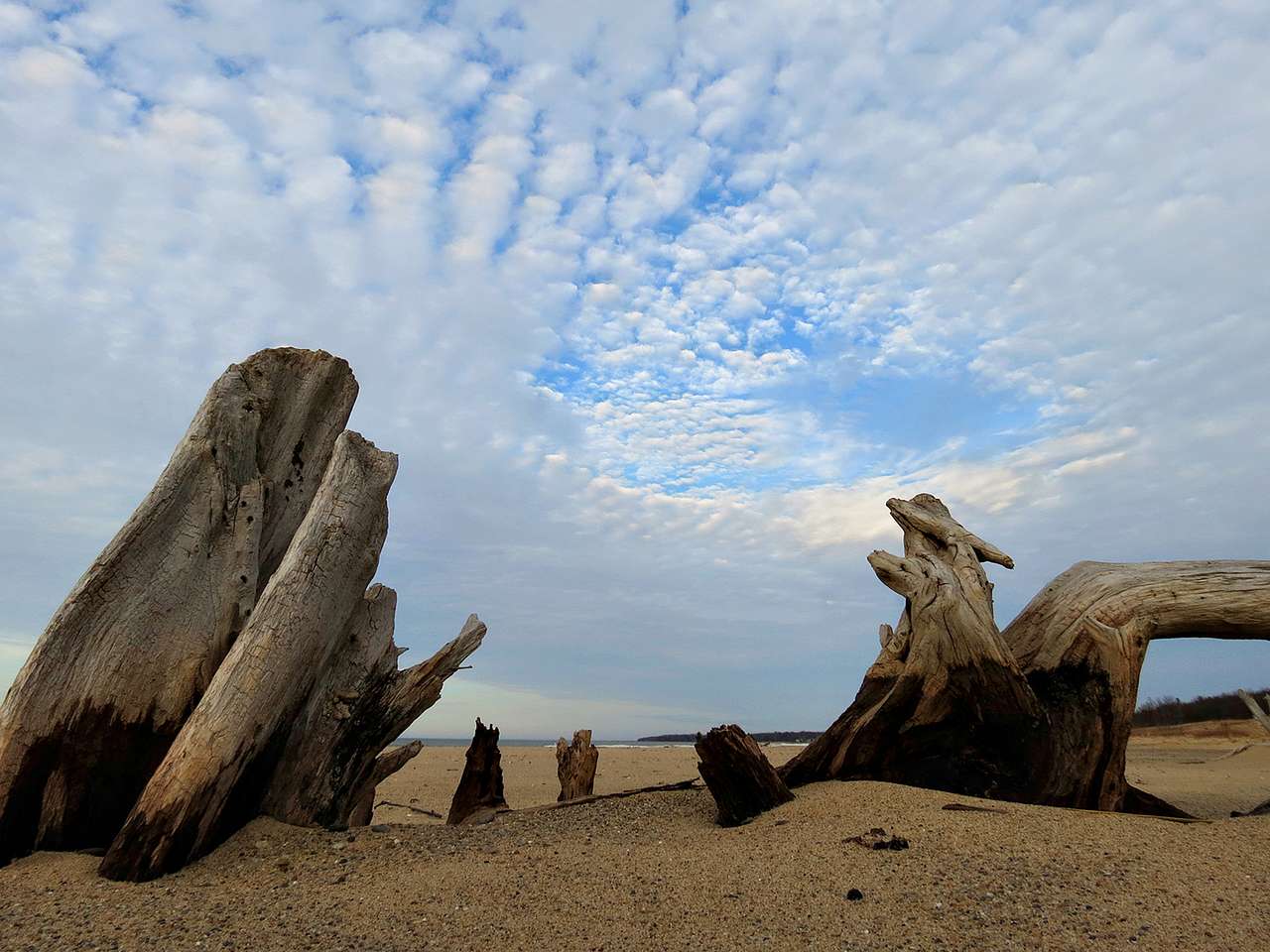 The beach at Port Crescent