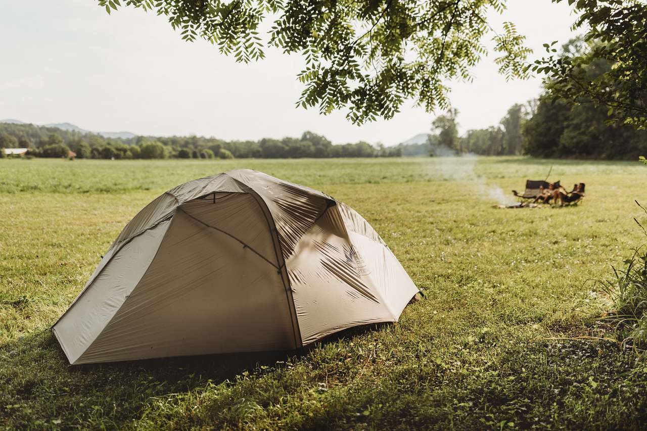 Many great spots to pitch a tent, but we chose this one.