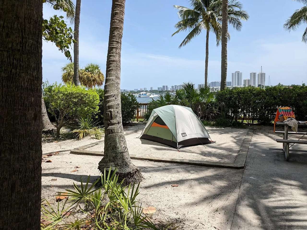 Peanut Island Campground