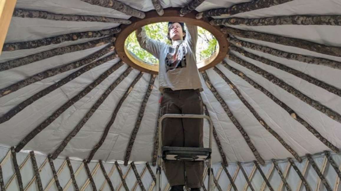 Off-Grid Secluded Forest Yurts