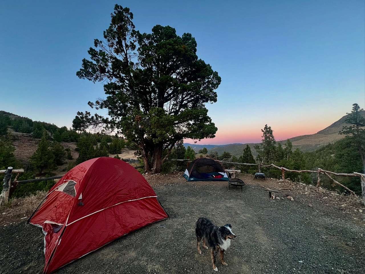 Back Side of Painted Hills Camping