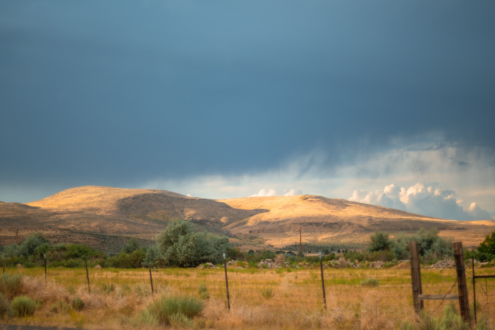 Distant views from the camp spot