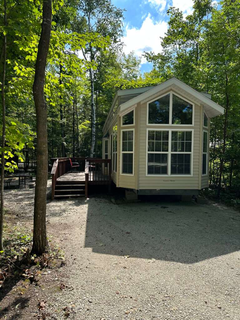 Rustic Timbers Door County Camping