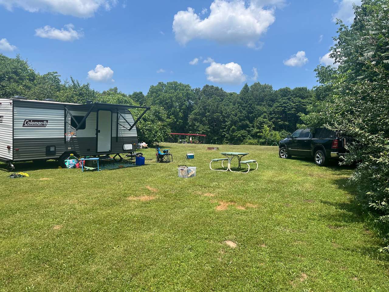 Atomic camp ground