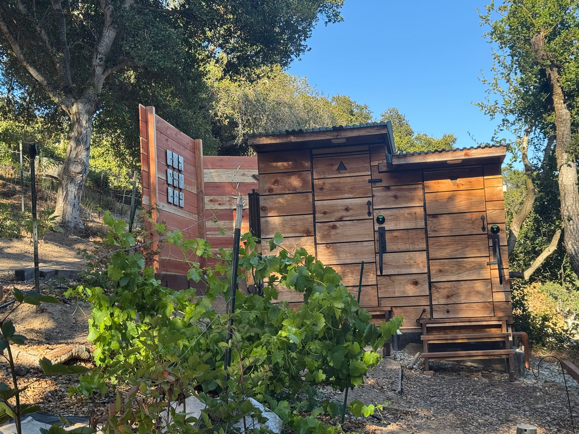Filtered Watered - Shower-Toilet-Privacy Fence