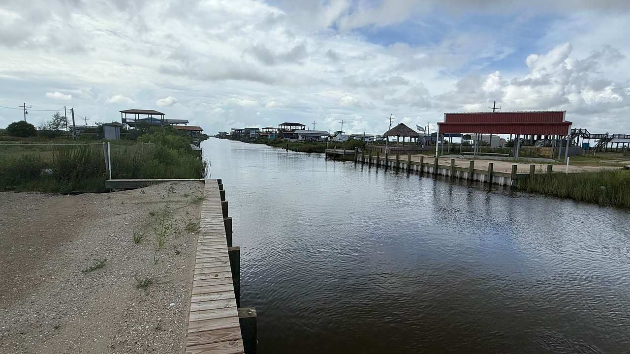 Holy Canal! Fishing!