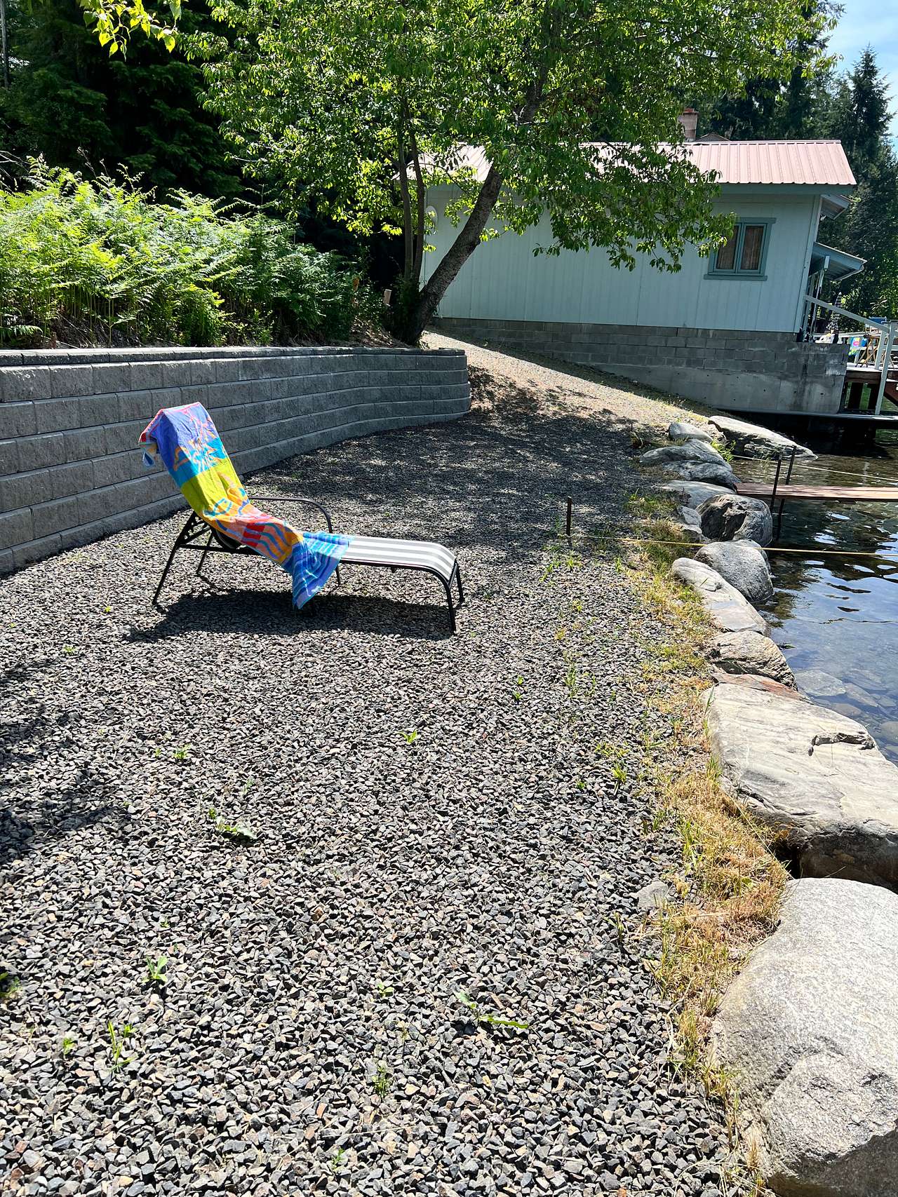 Water Front RV Sites With Dock