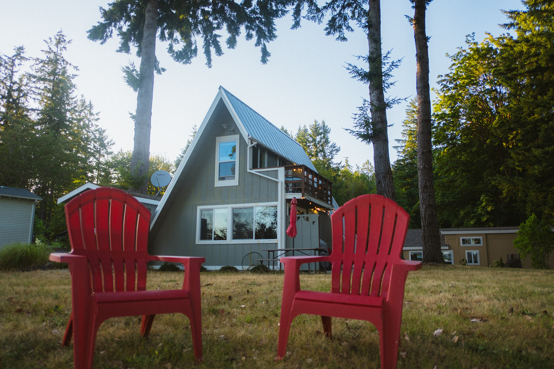 Camp Duckabush: Hood Canal A-Frame