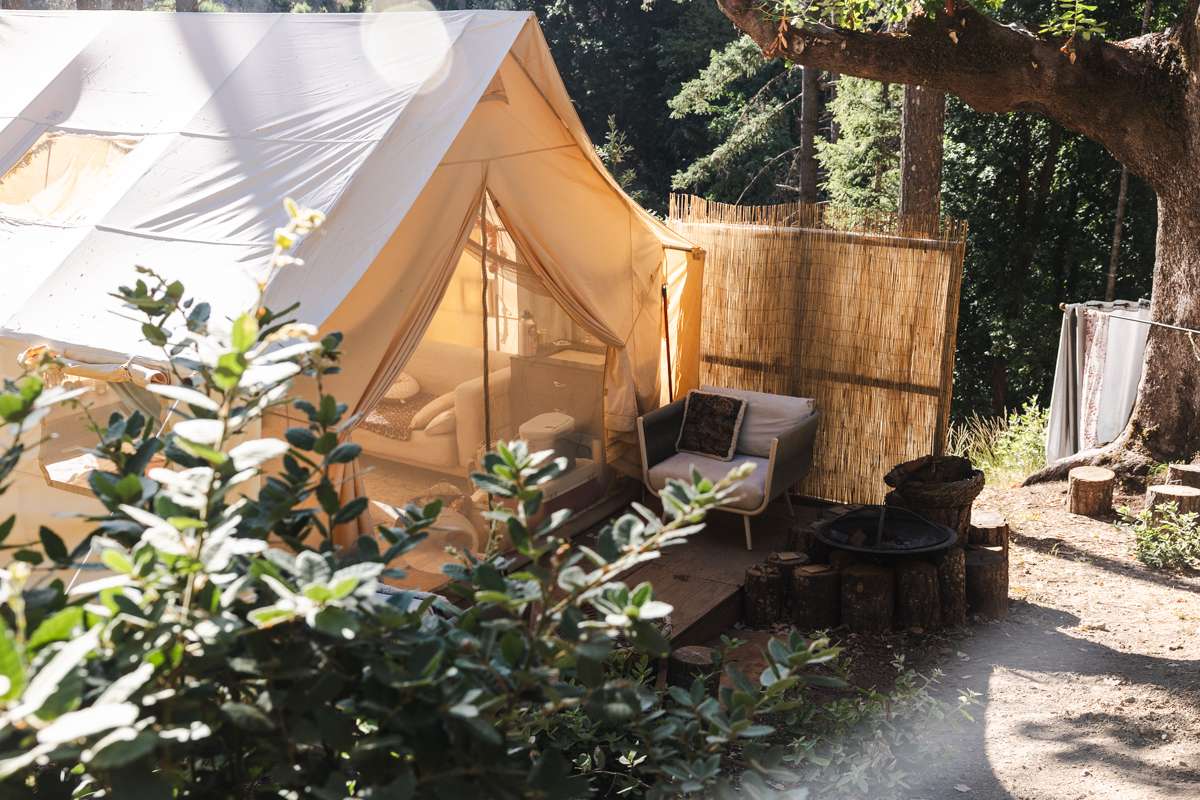 Golden Bowl yurt