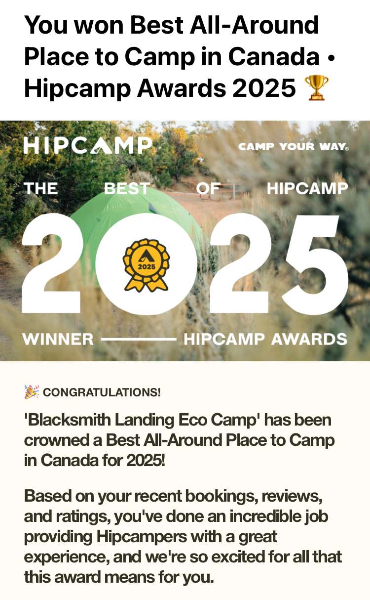 Blacksmith Landing Eco Camp