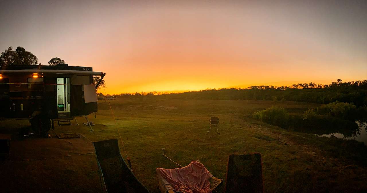 Stellar sunsets