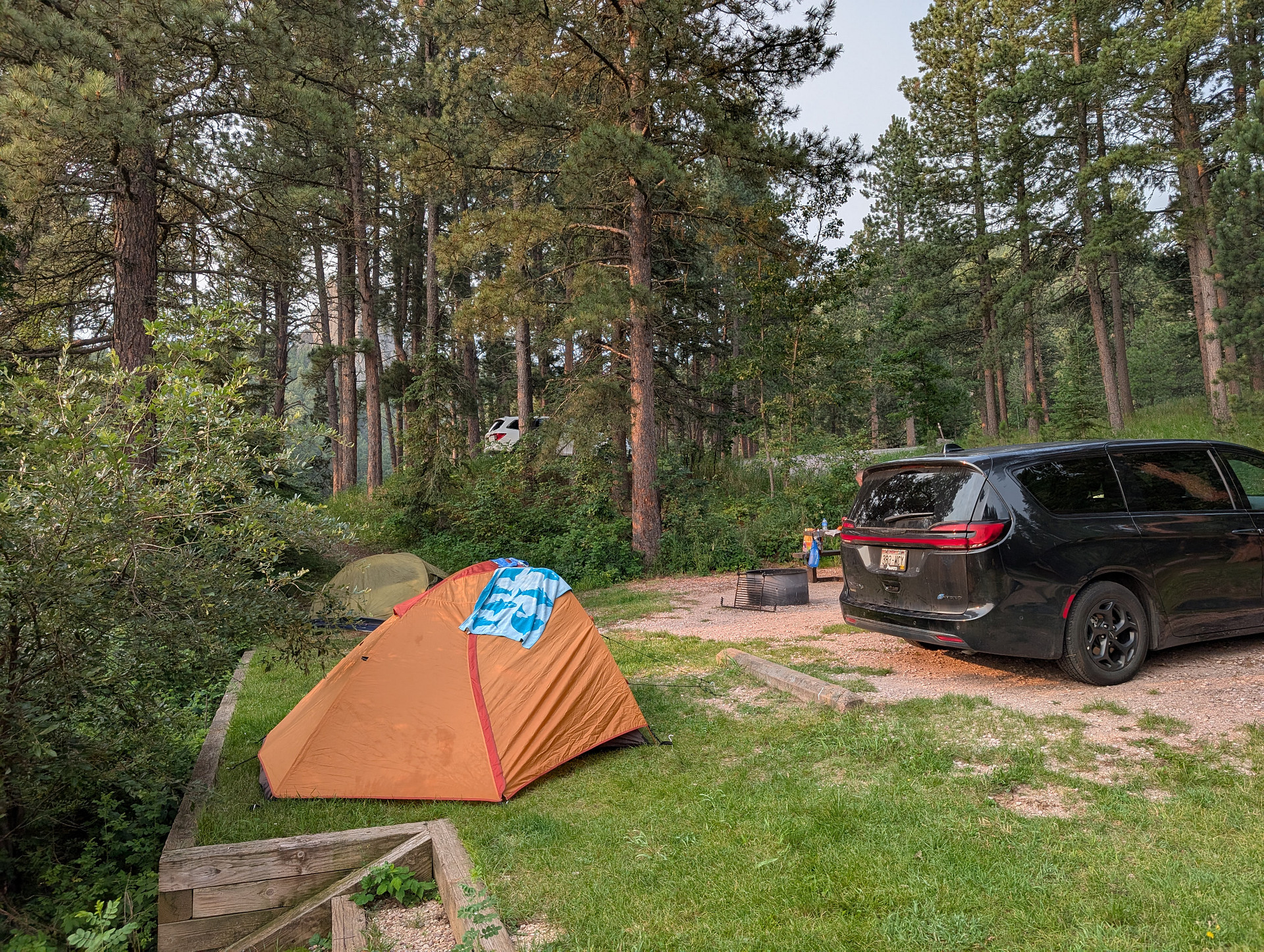 Our campsite 