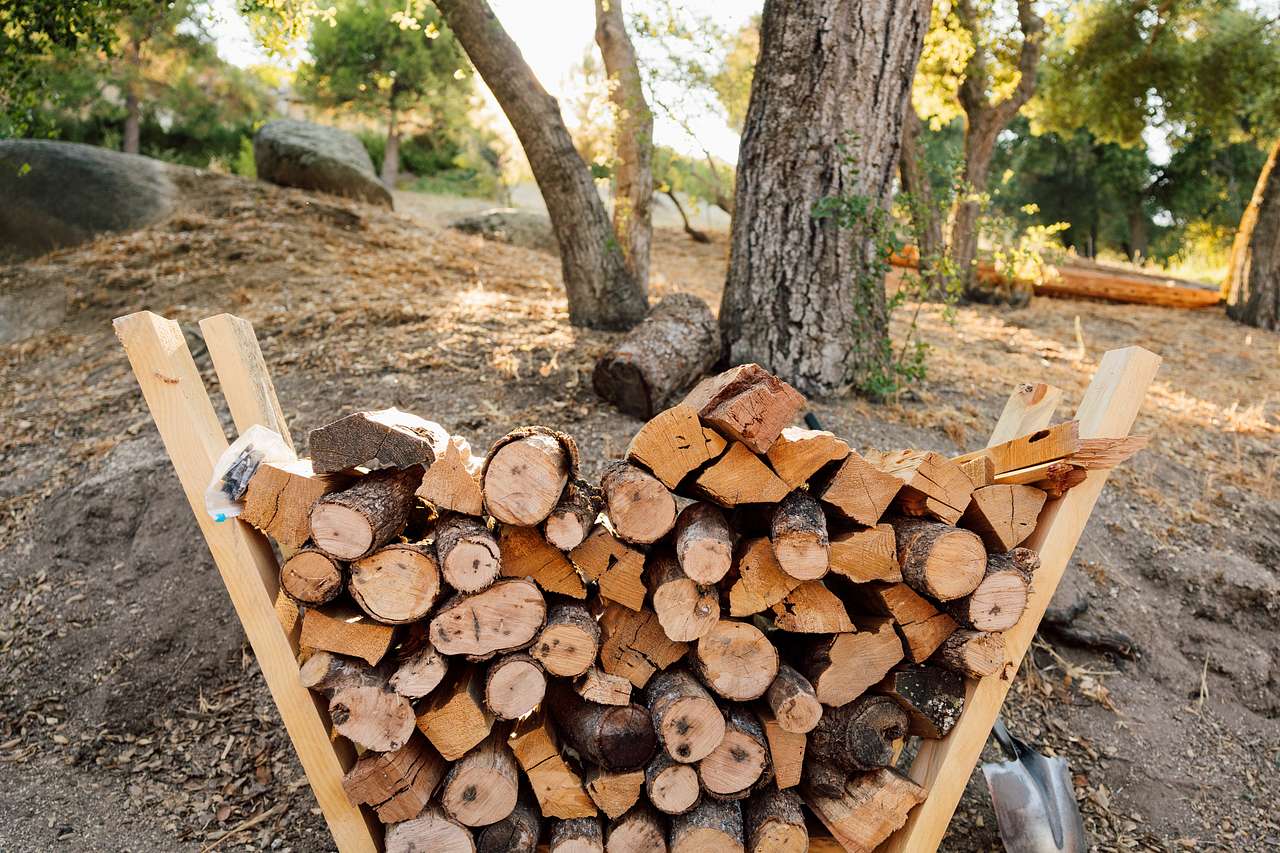 Provided firewood!