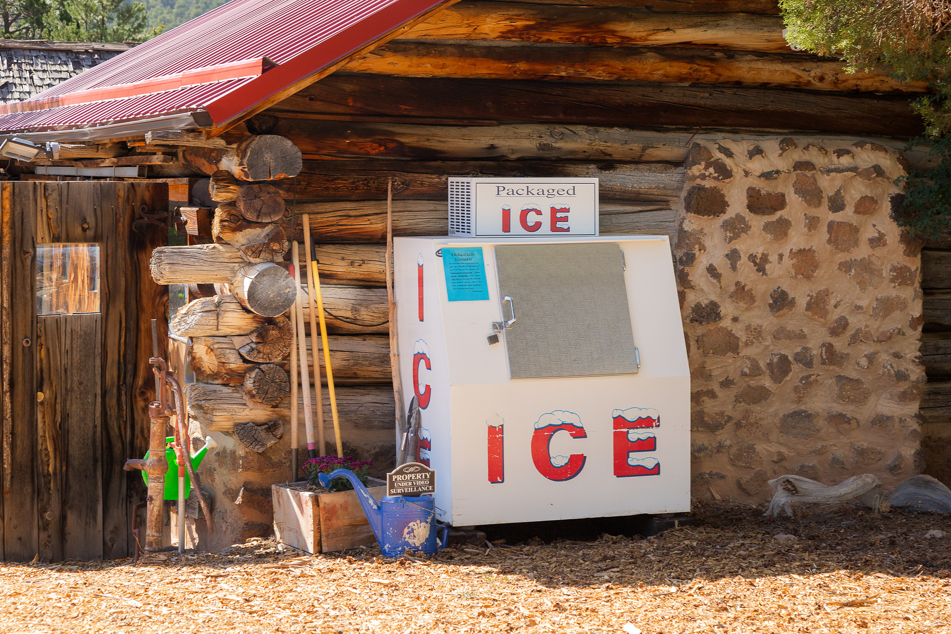 Ice can be purchased onsite!