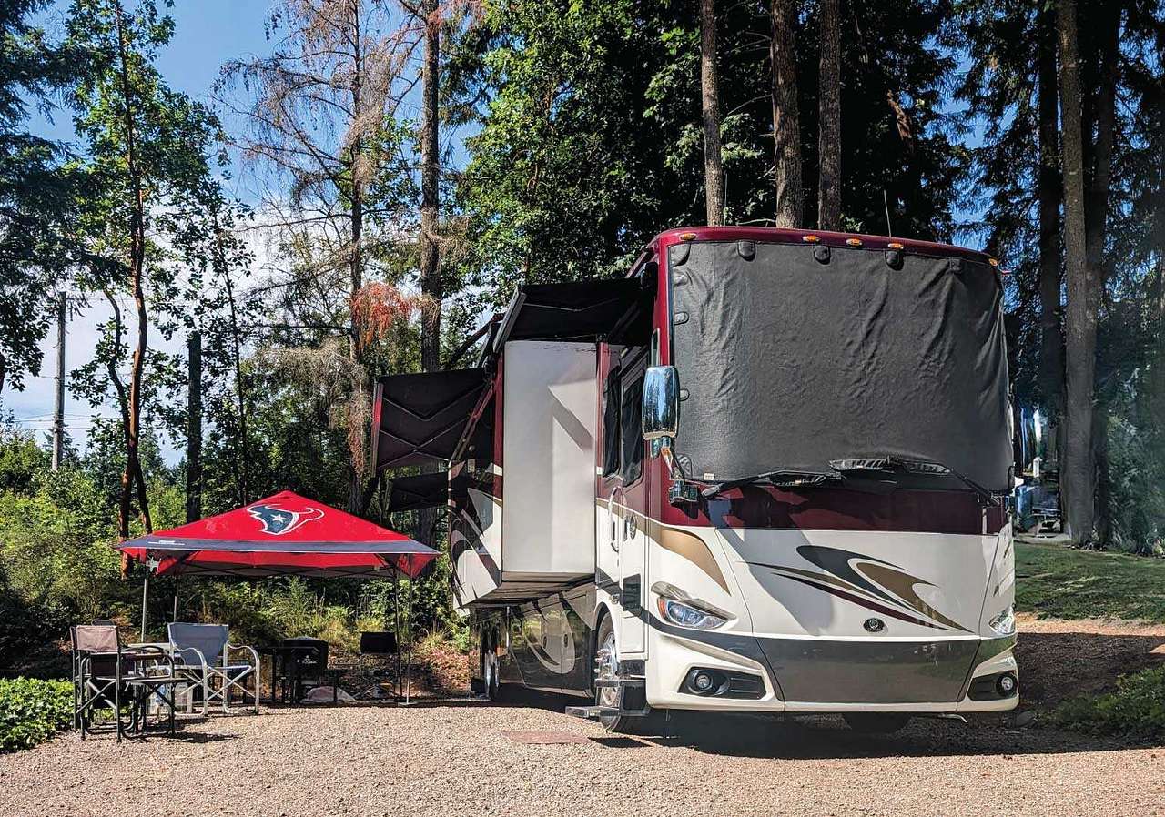 Deluxe Full Hookup RV Site