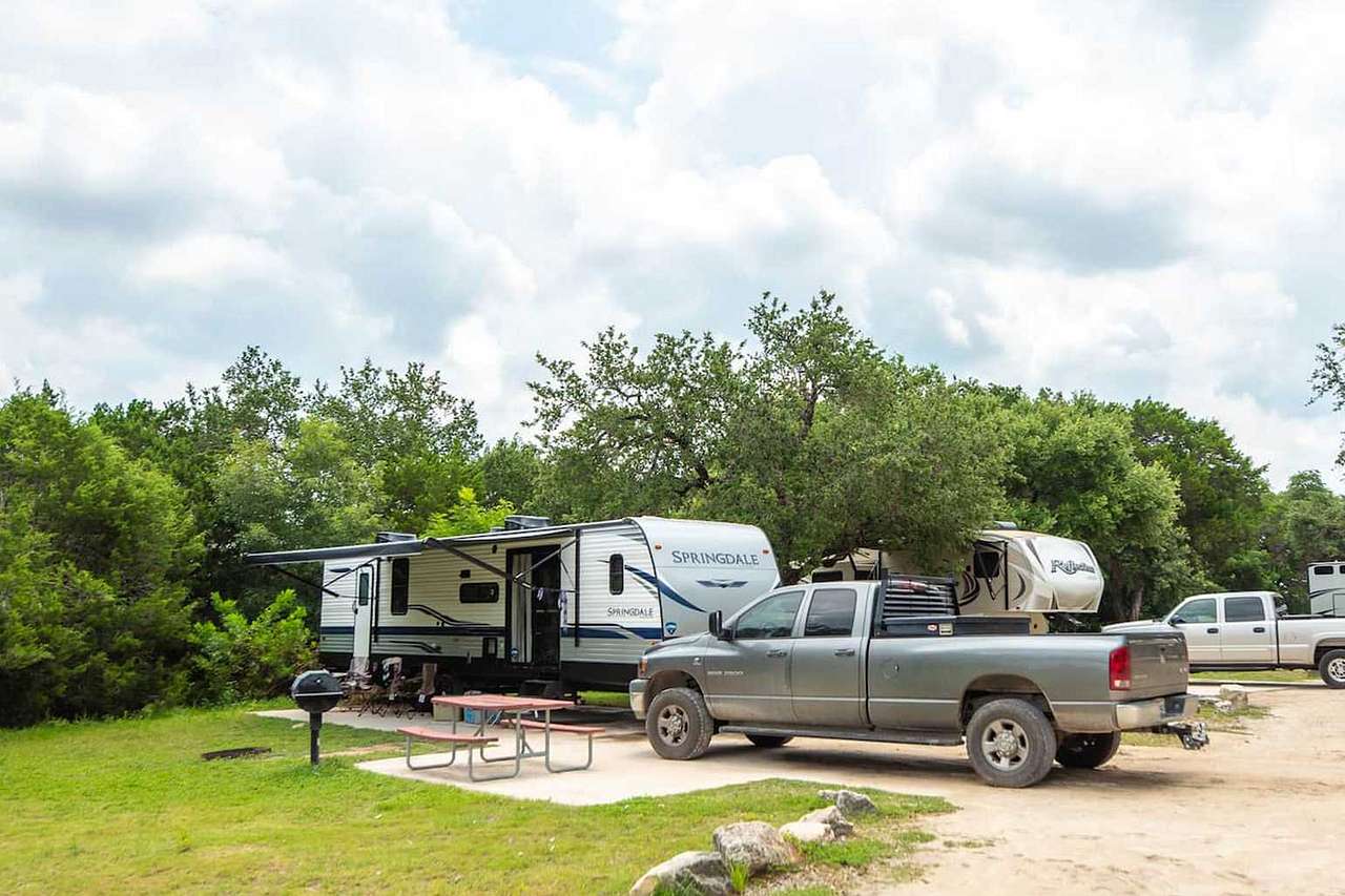 Red Carpet Back-In RV Site