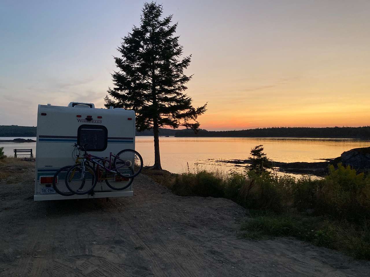 Mouth of the Magaguadavic Camping