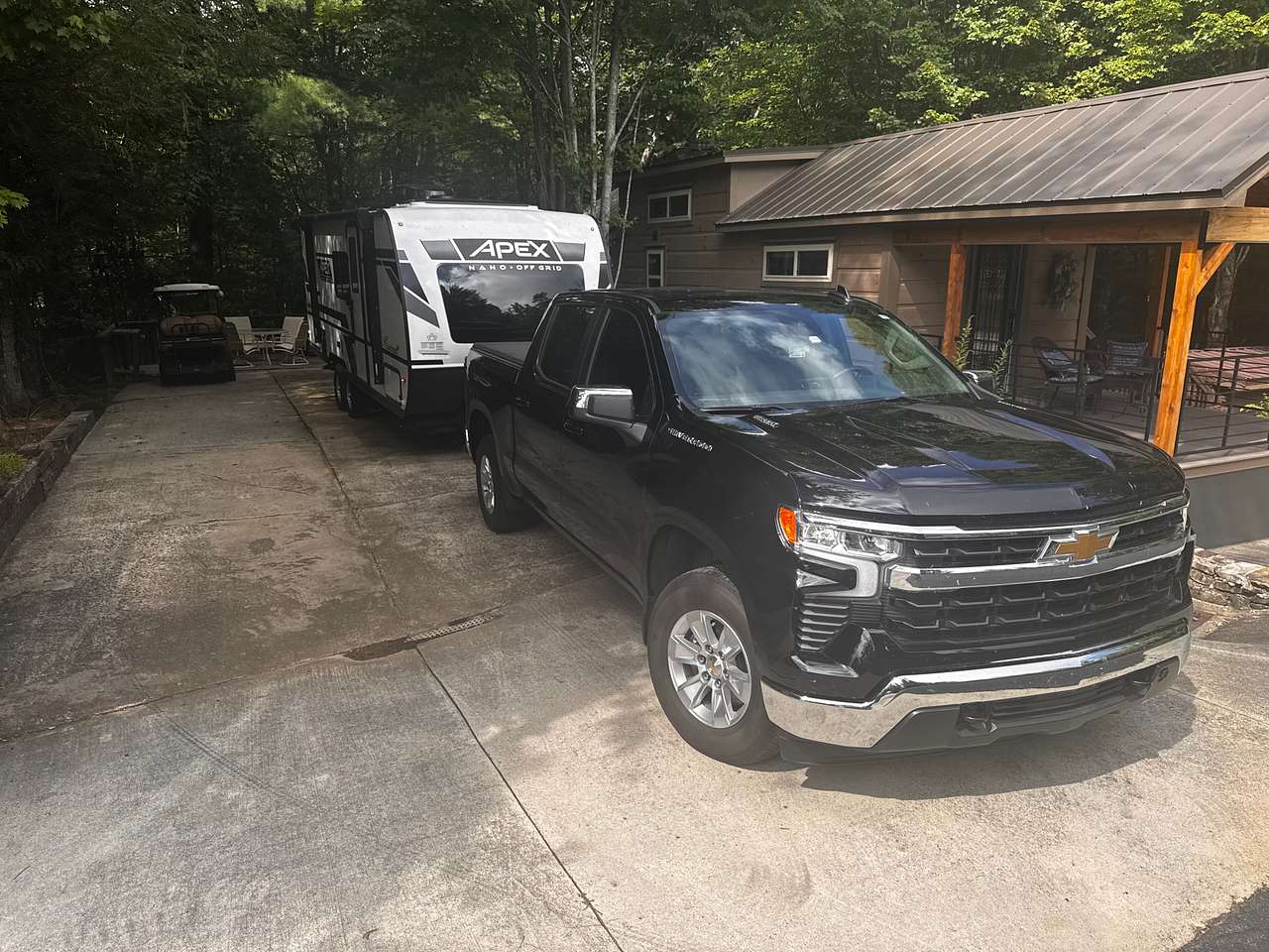 RV Campsite in Blue Ridge Mtns