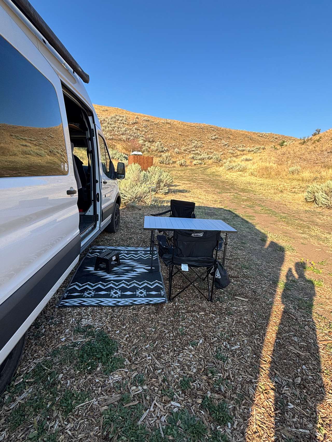 Secluded Hillside Camp