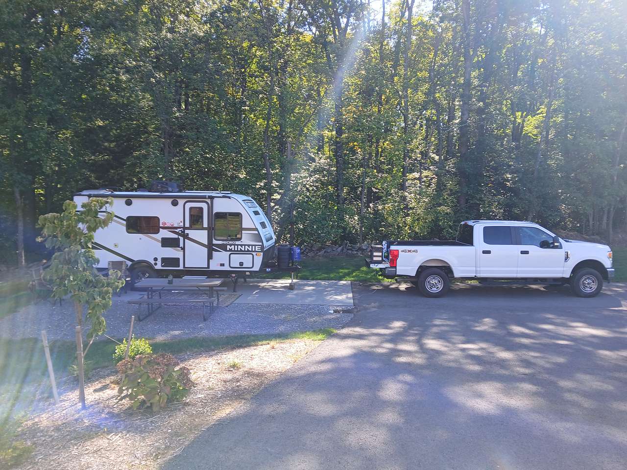 RV Hook Up at The Barn