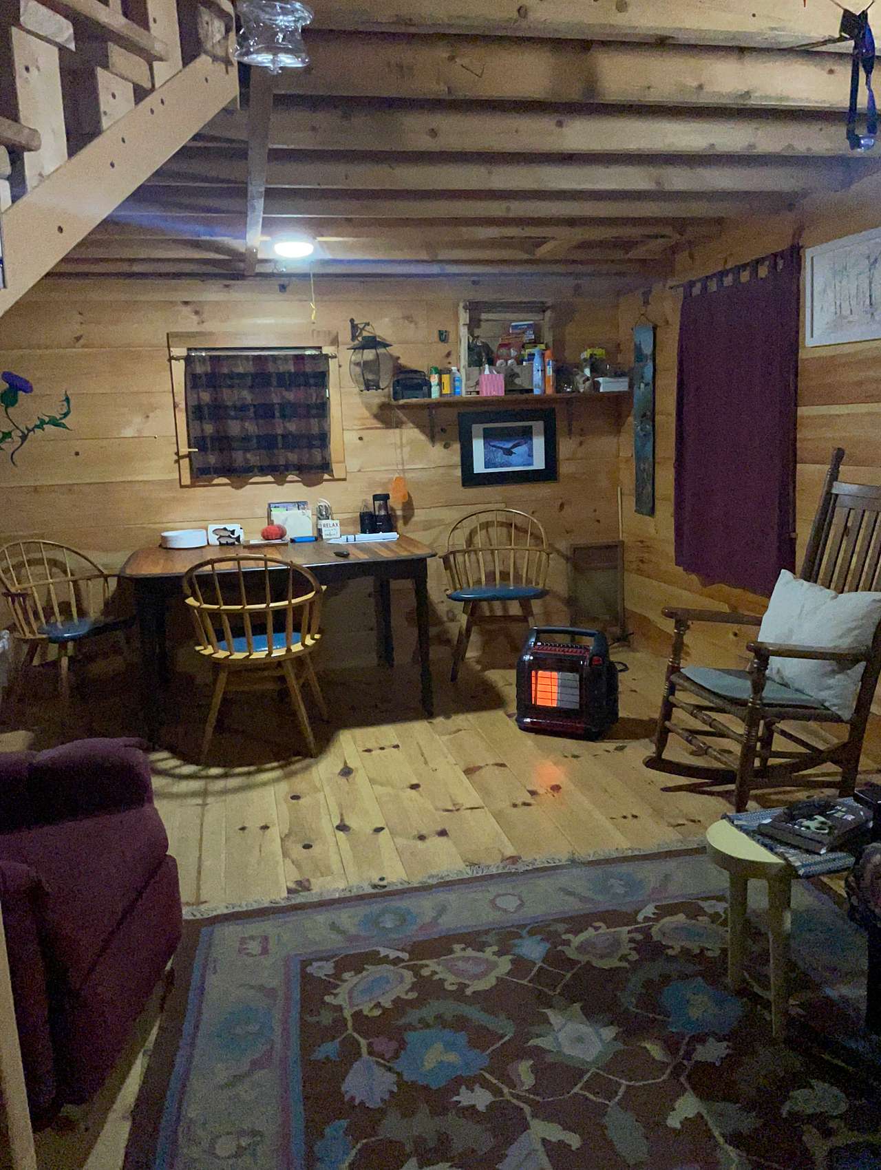 Unplugged, No electricity, no wifi.