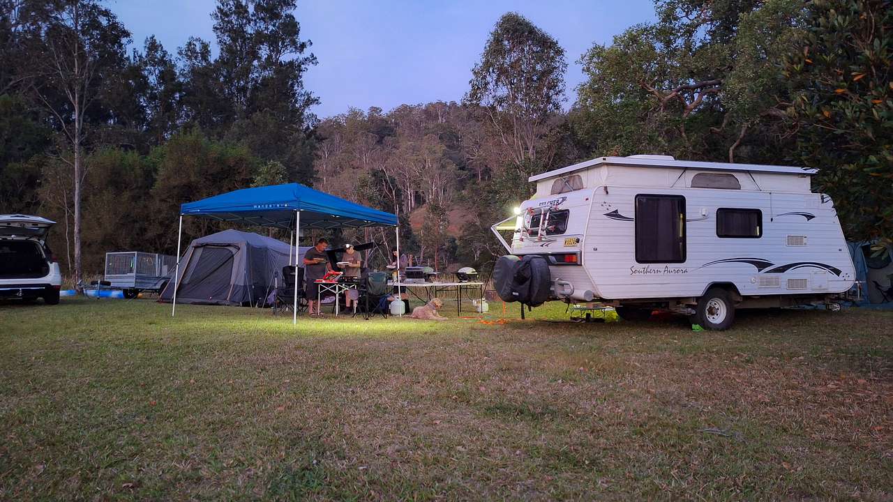 Site 3. Lovely views of the river and was nice hearing it at night, quite relaxing. 