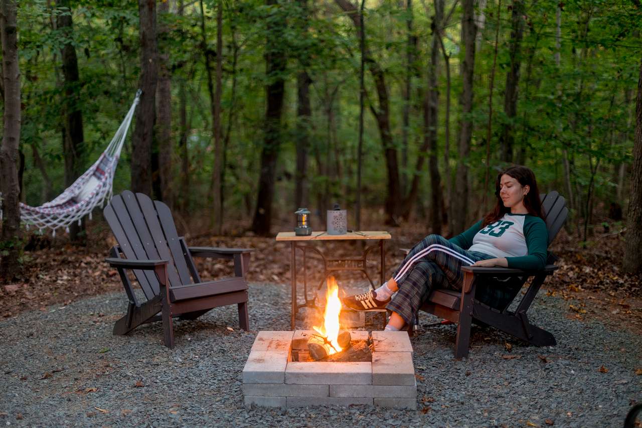Firewood and food are provided for your stay.