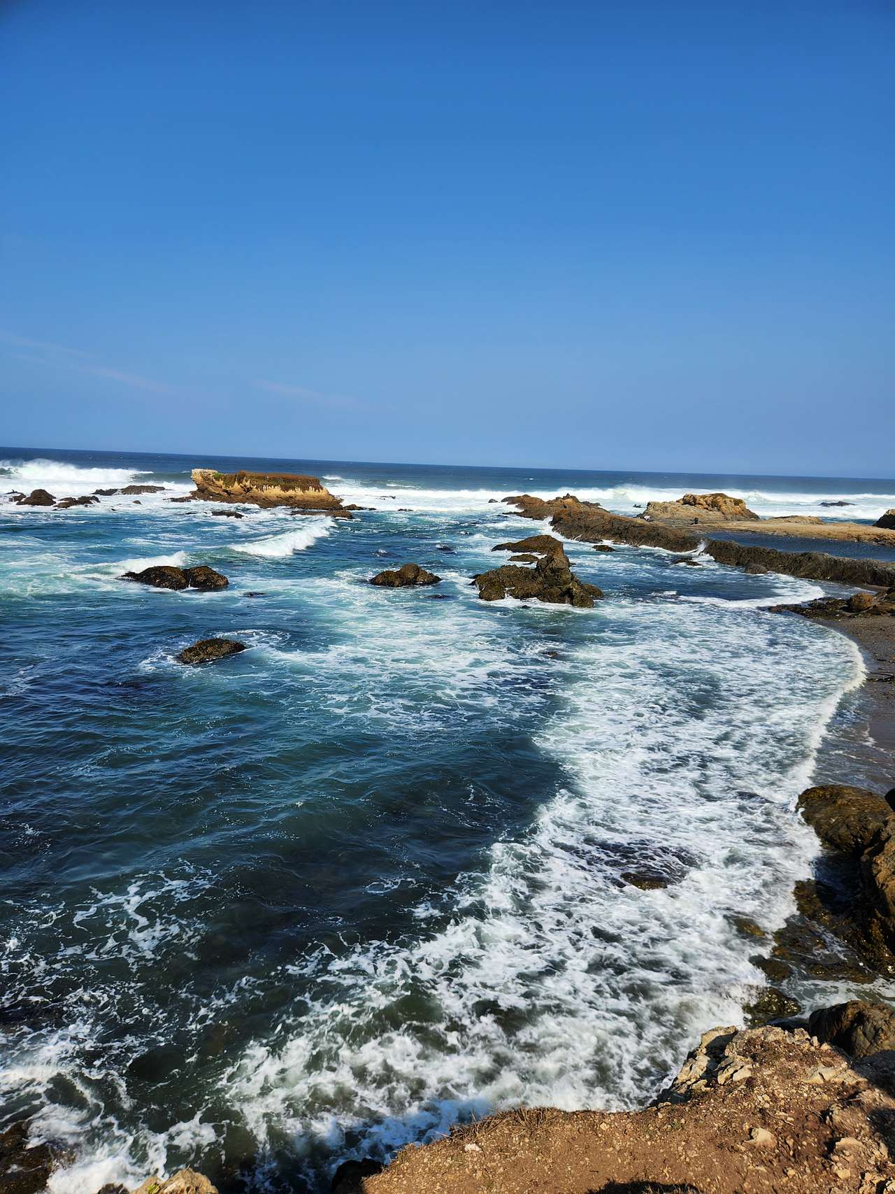 Glass Beach a short drive away