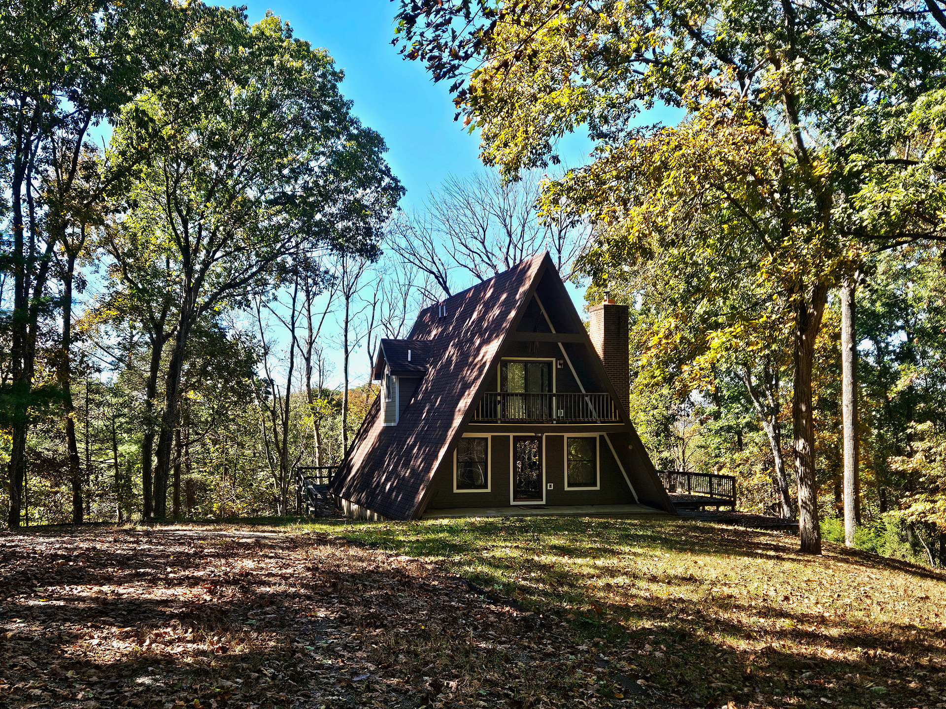 Private A-frame on the Hill