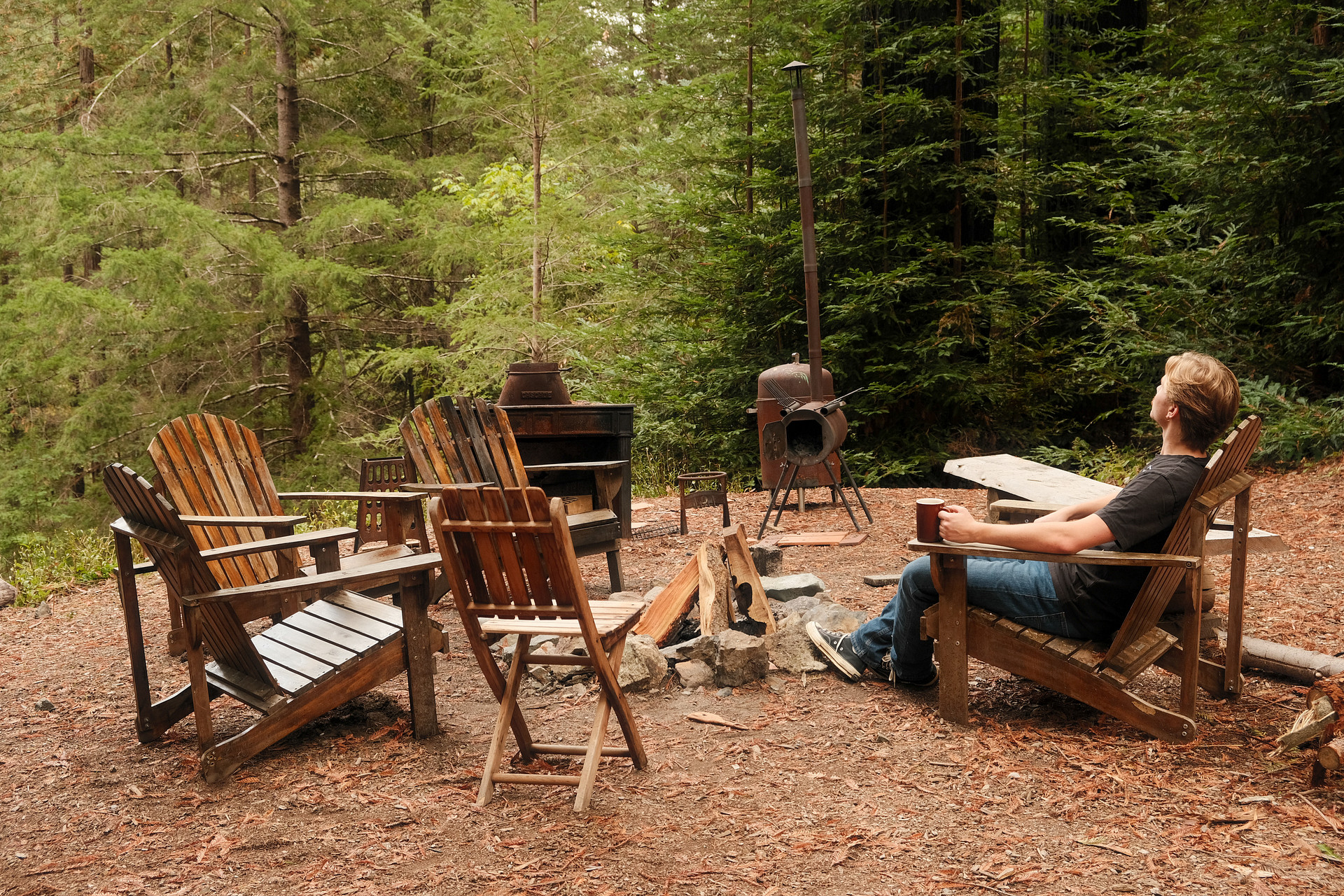 Bonfire area