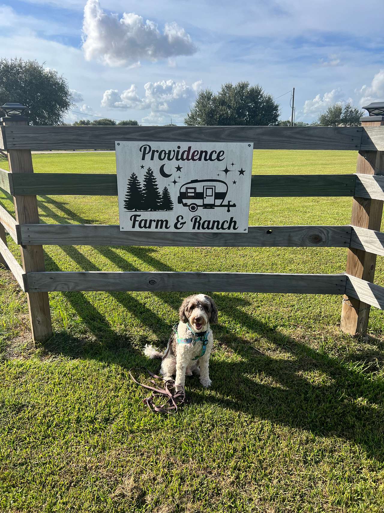 Welcome sign