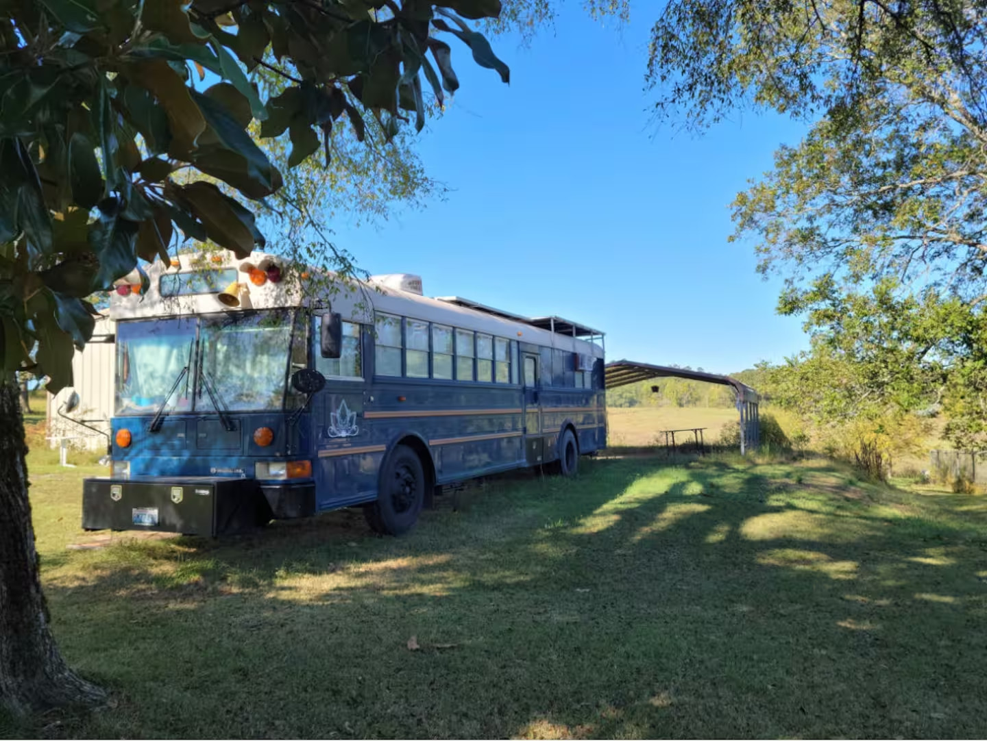 Blue Lotus Bus At Brick And Bloom
