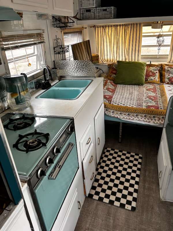 Vintage Nomad Trailer In Santa Fe