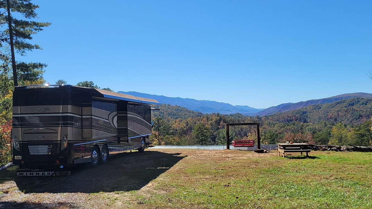 Sunset Ridge in the Smoky Mountains