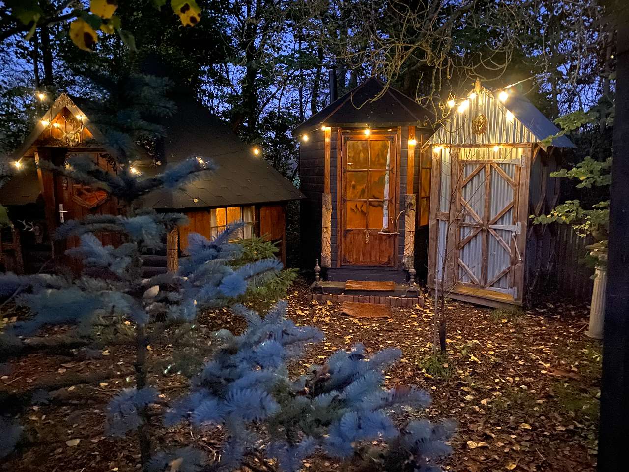 The Hobbit House and Secret Garden