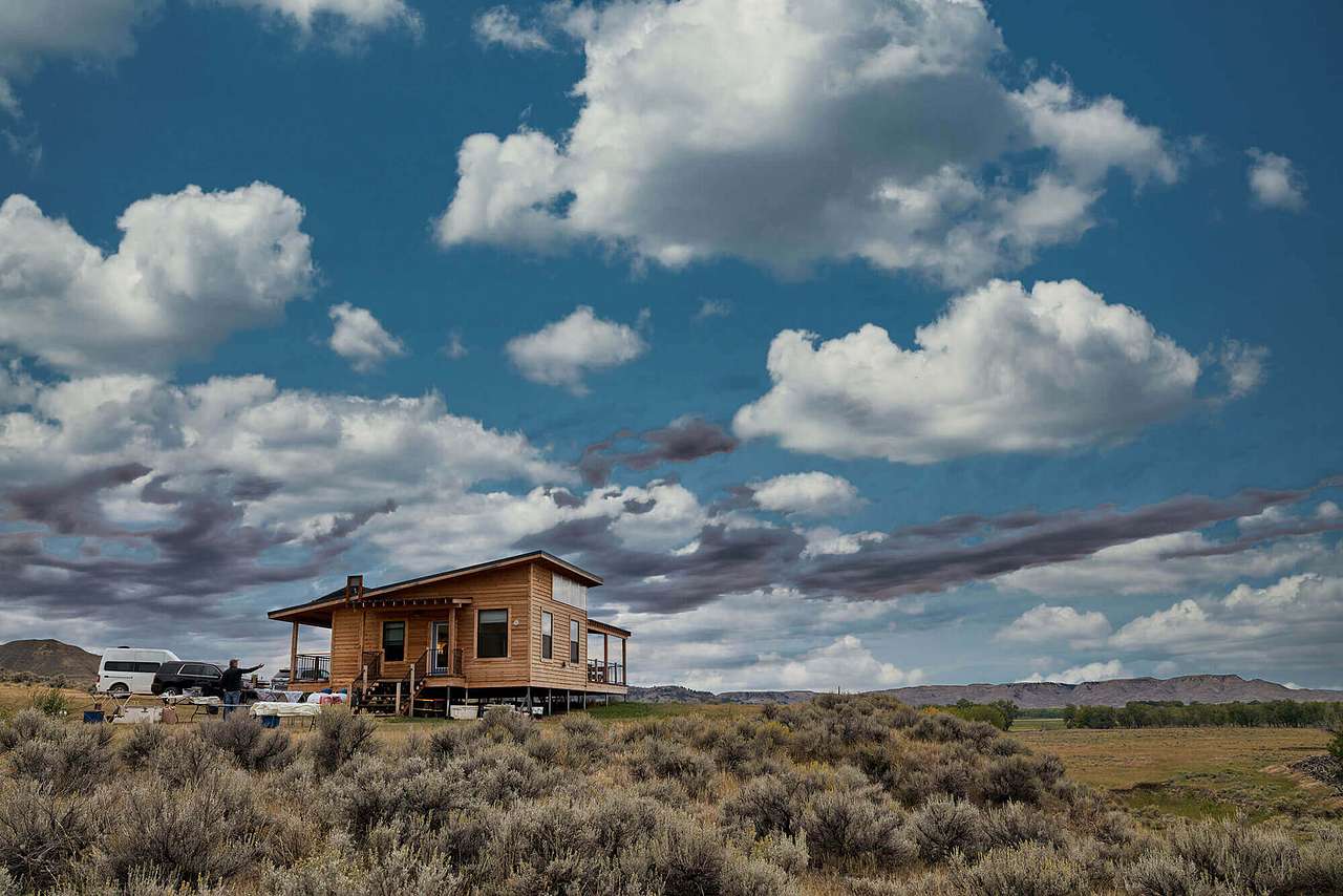 American Prairie Lewis And Clark Hut