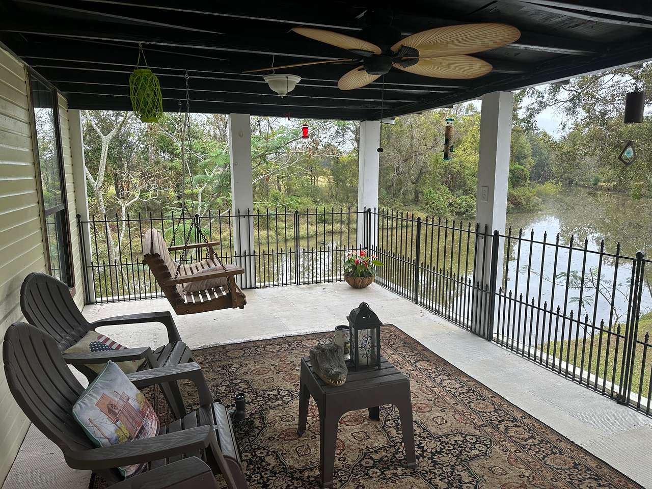 View from patio 