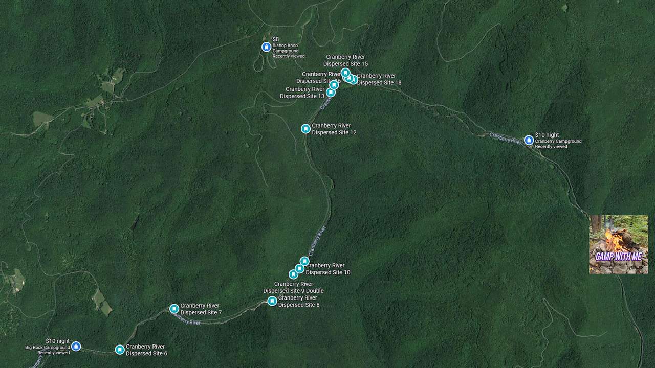 Cranberry River Sites