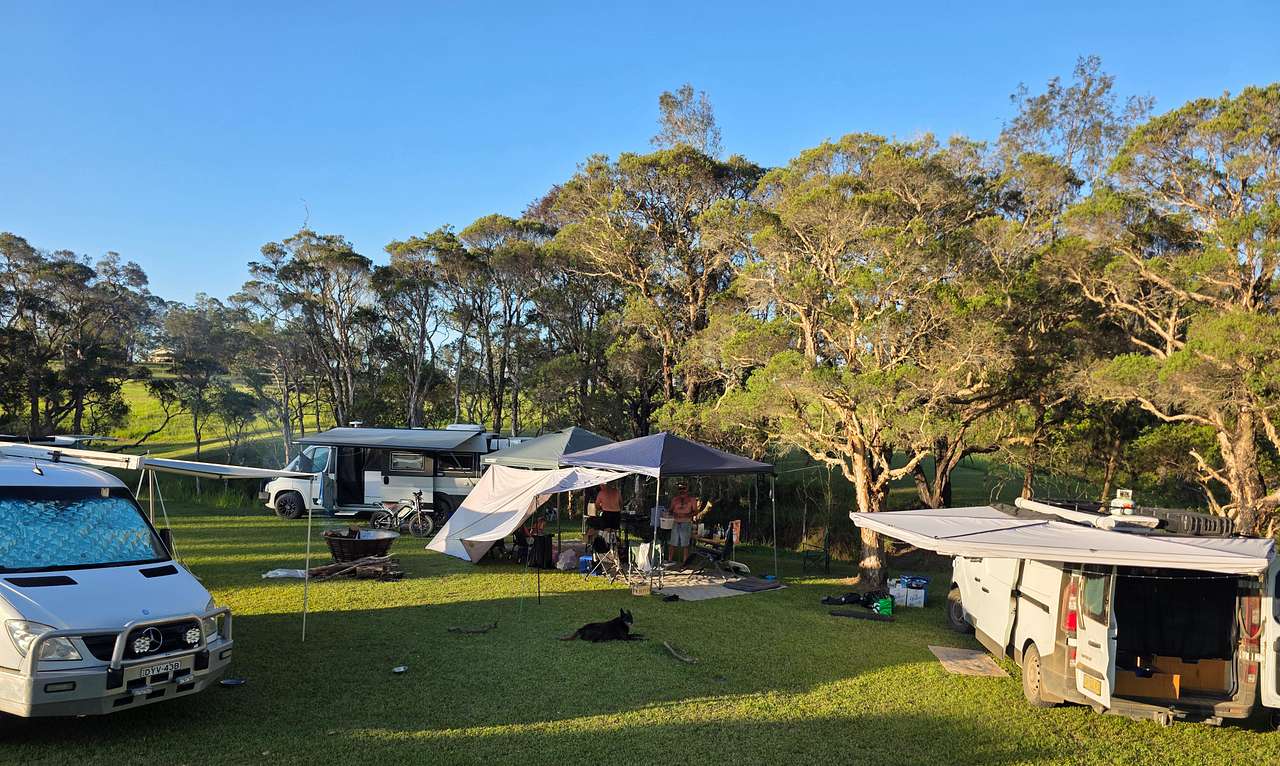 Long Flat camp site
